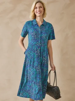 Robe en maille fluide