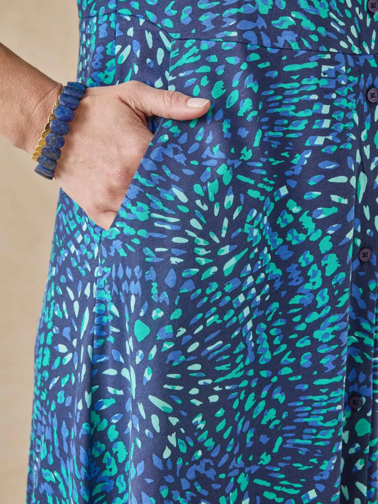 Robe en maille fluide