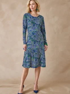 Robe en maille fluide