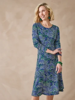 Robe en maille fluide