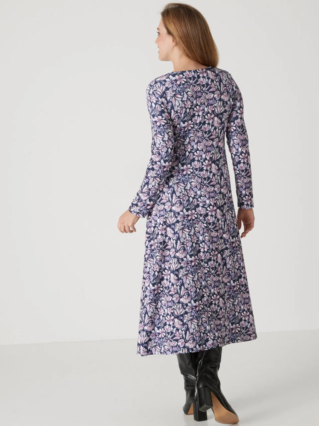 Robe en maille légère fluide