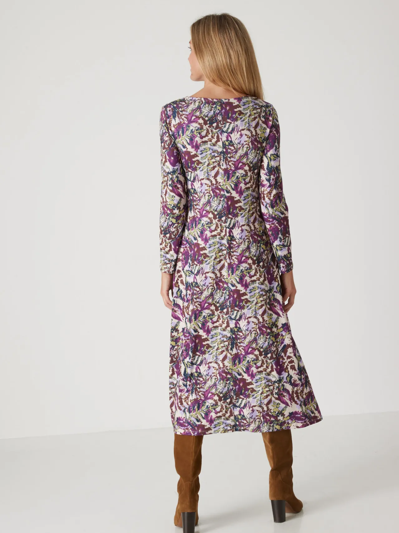 Robe en maille légère fluide