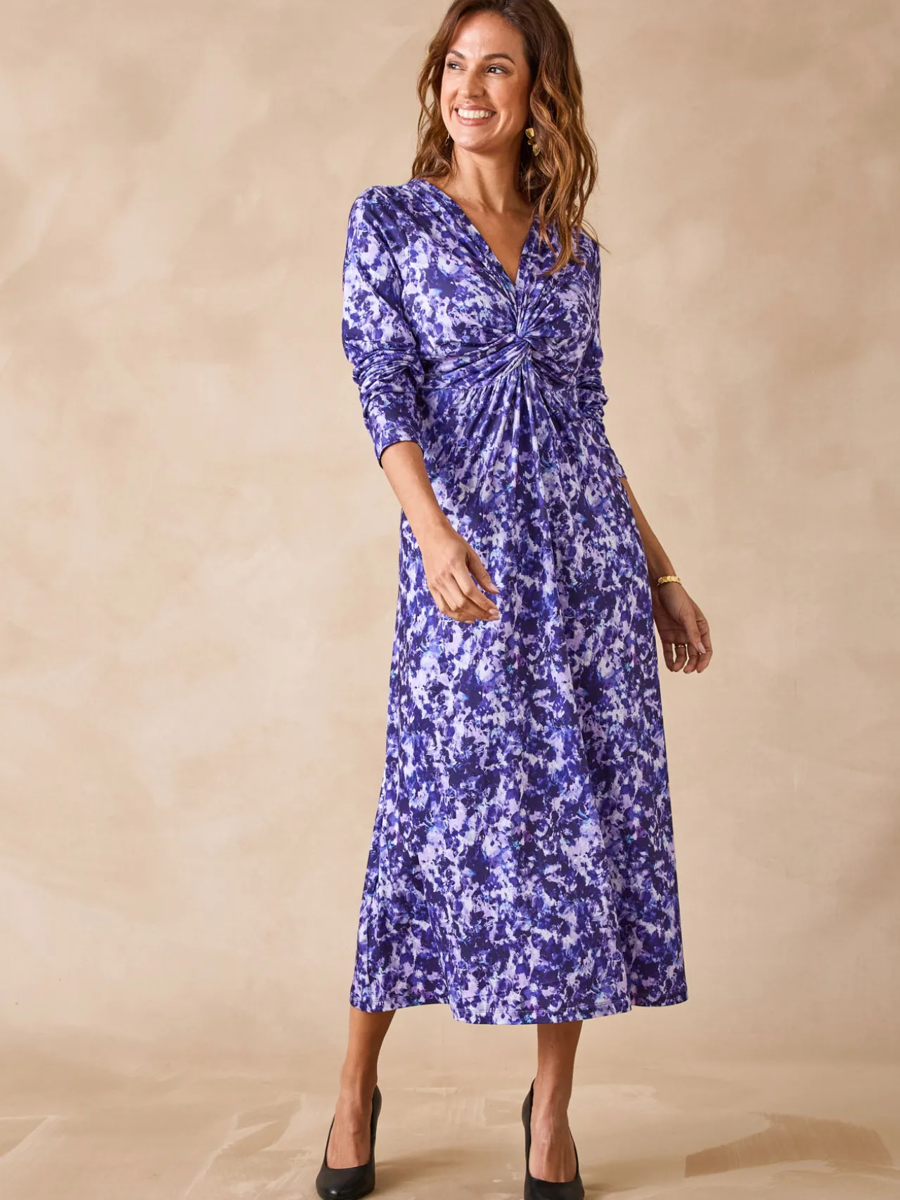 Robe en maille légère fluide