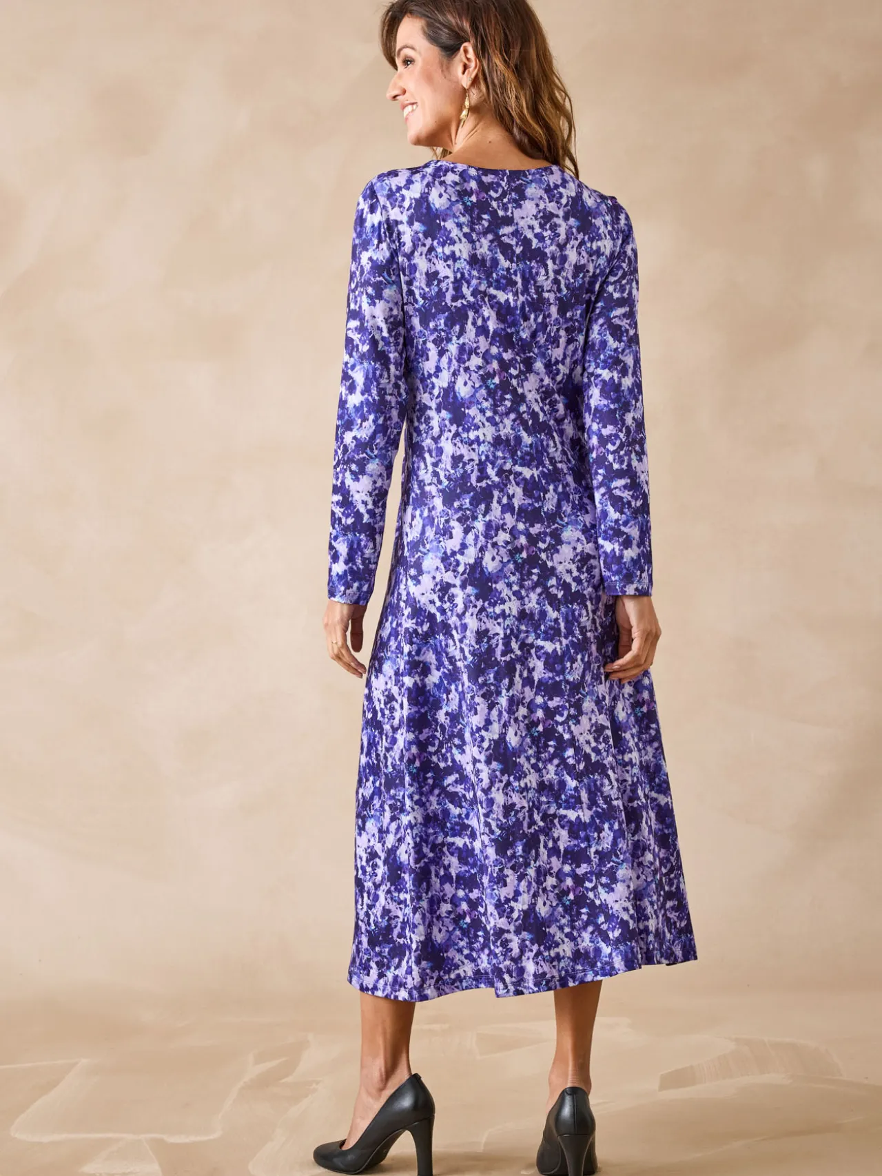 Robe en maille légère fluide