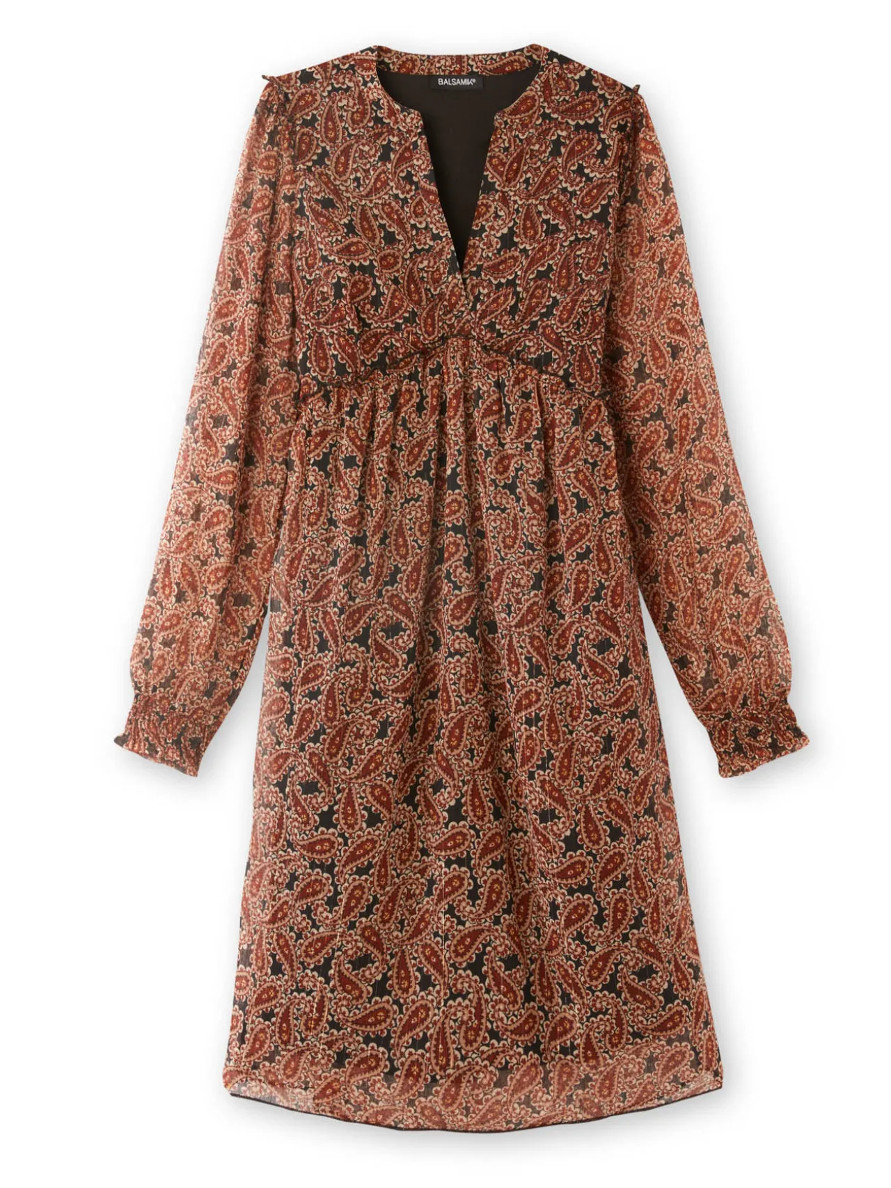 Robe en voile doublé