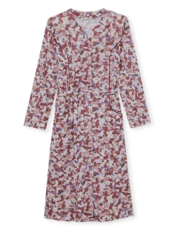 Robe encolure coeur en maille