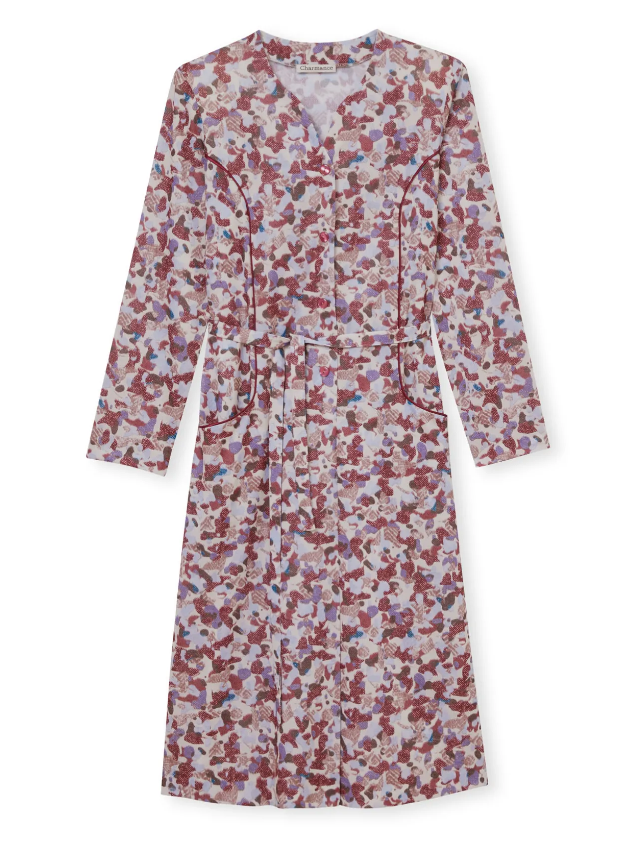 Robe encolure coeur en maille