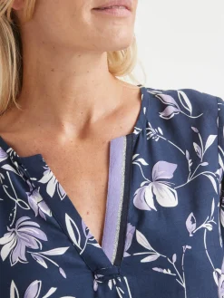 Robe fluide manches 3/4