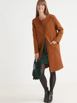 Robe housse en maille fluide