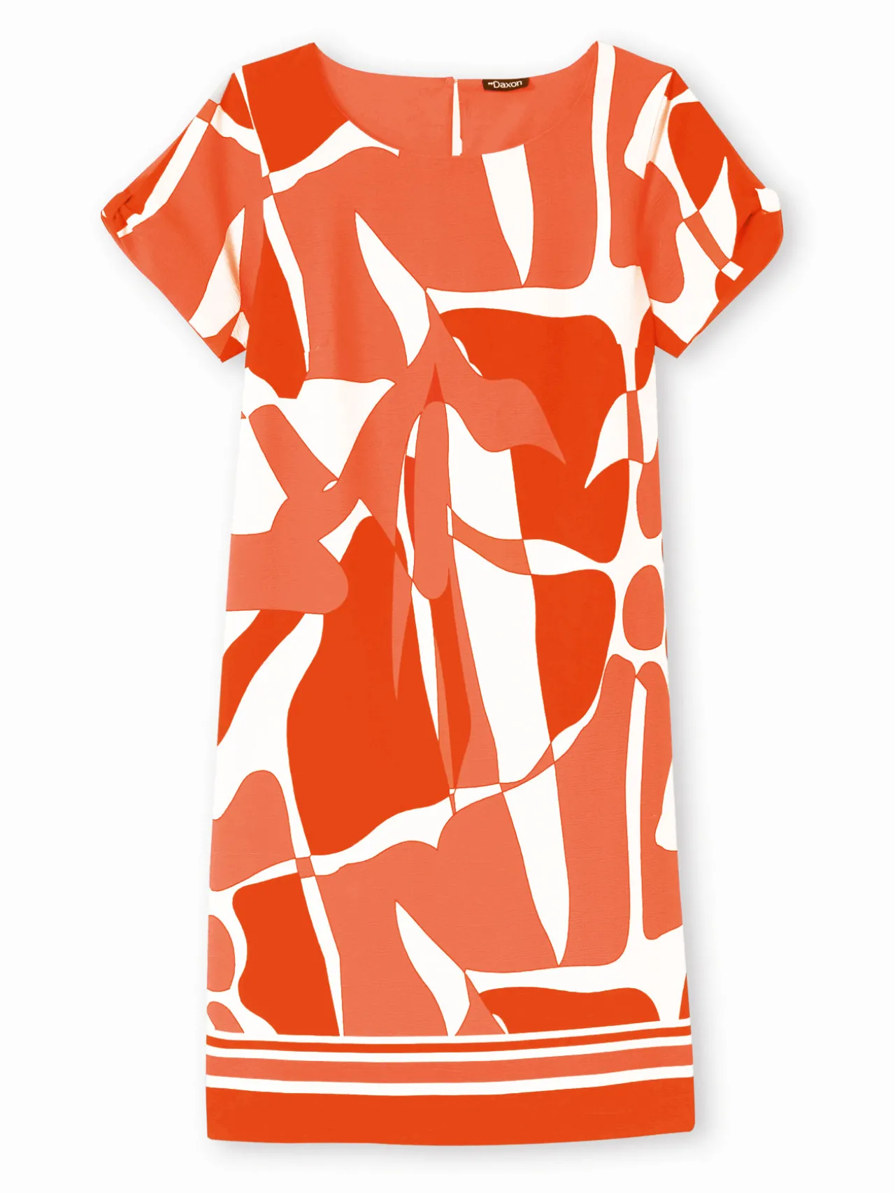 Robe housse manches courtes