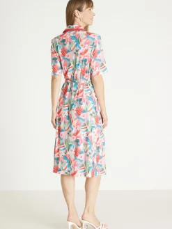 Robe élégante toute boutonnée