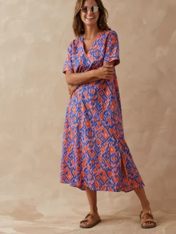 Robe longue pur coton