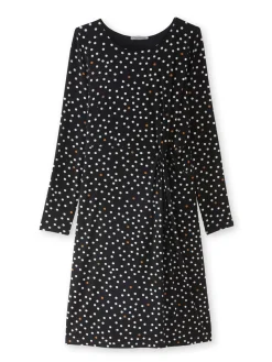 Robe maille fluide drapé fantaisie