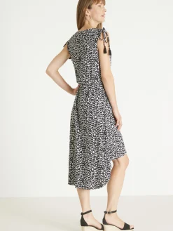 Robe sans manches en maille jersey