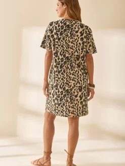 Robe tee-shirt coupe ample