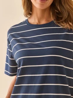 Robe tee-shirt coupe ample