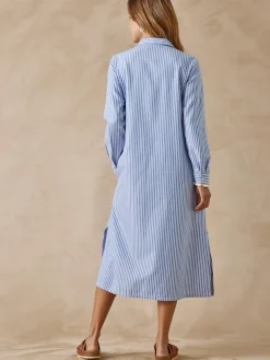 Robe-chemise toute boutonnée