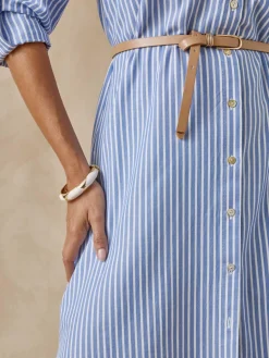 Robe-chemise toute boutonnée