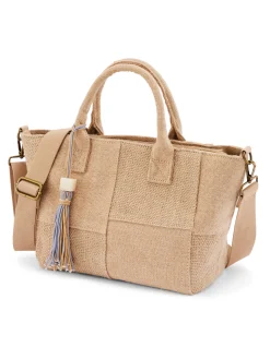 Sac style cabas en toile de jute