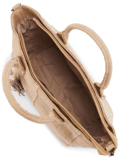 Sac style cabas en toile de jute