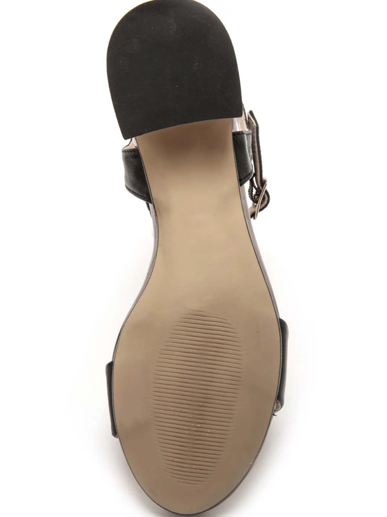 Sandales à bride en cuir