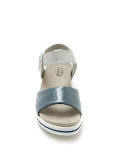 Sandales à patte scratch sous boucle