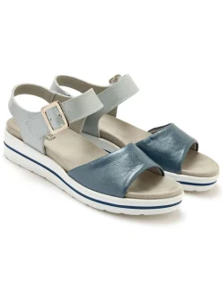 Sandales à patte scratch sous boucle