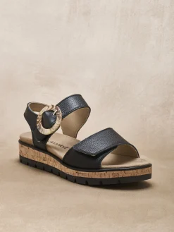 Sandales à scrachs aérosemelle amovible