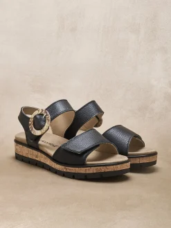 Sandales à scrachs aérosemelle amovible