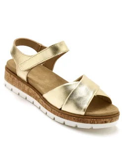 Sandales à scratch aérosemelle amovible