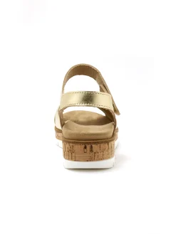 Sandales à scratch aérosemelle amovible