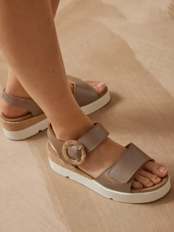 Sandales à scratch aérosemelle amovible