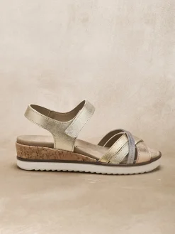 Sandales à scratch aérosemelle amovible