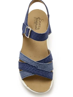 Sandales à scratch aérsemelle® amovible