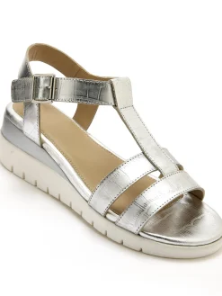 Sandales à scratch sous boucle