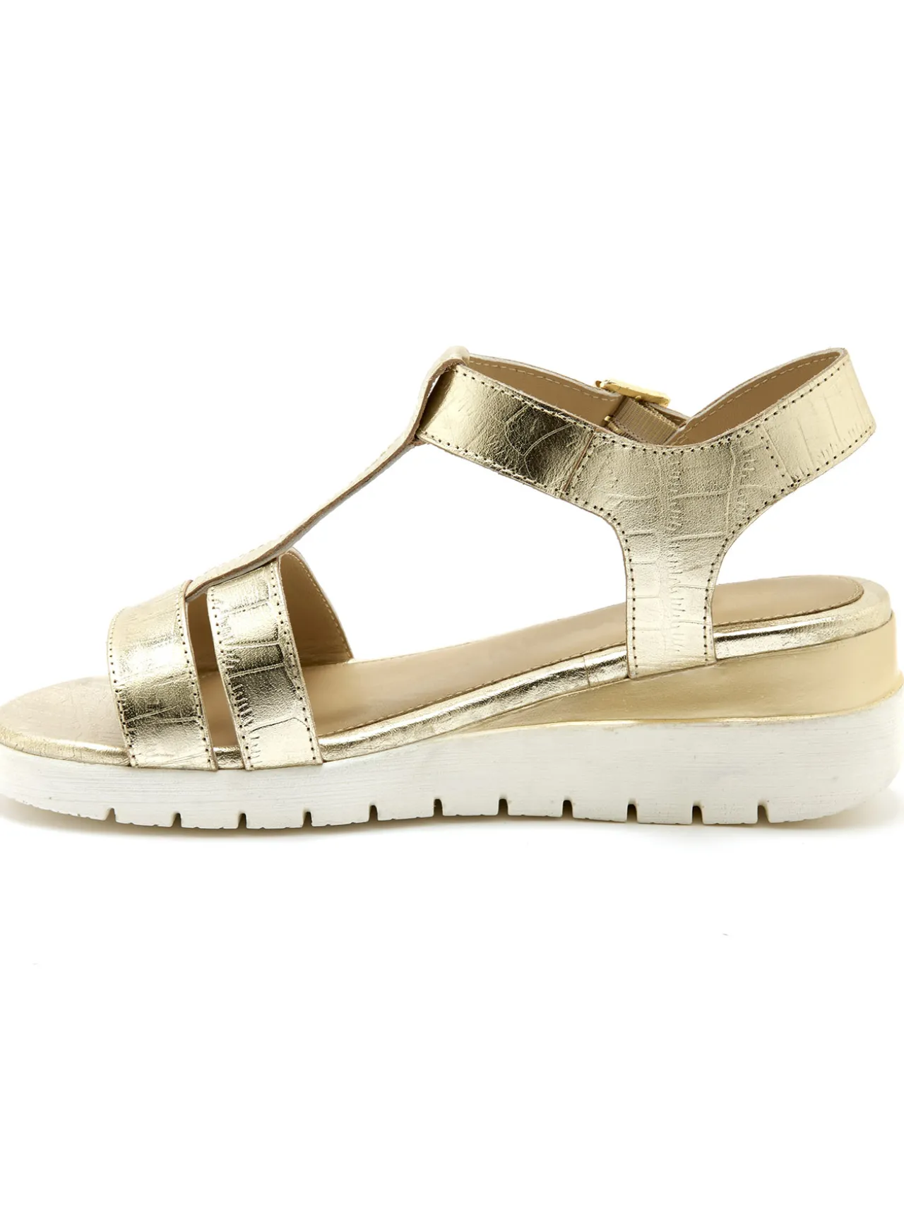 Sandales à scratch sous boucle