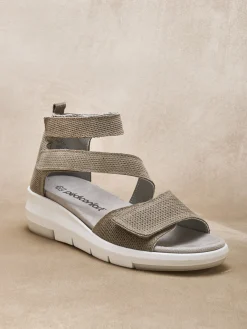 Sandales à scratchs aérosemelle amovible