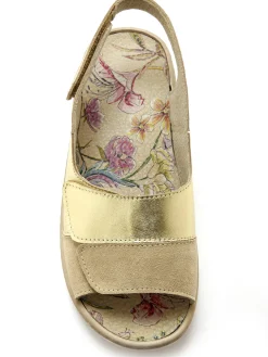 Sandales à scratchs tout ultra larges