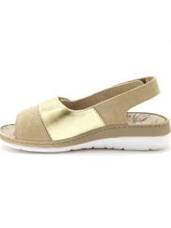 Sandales à scratchs tout ultra larges