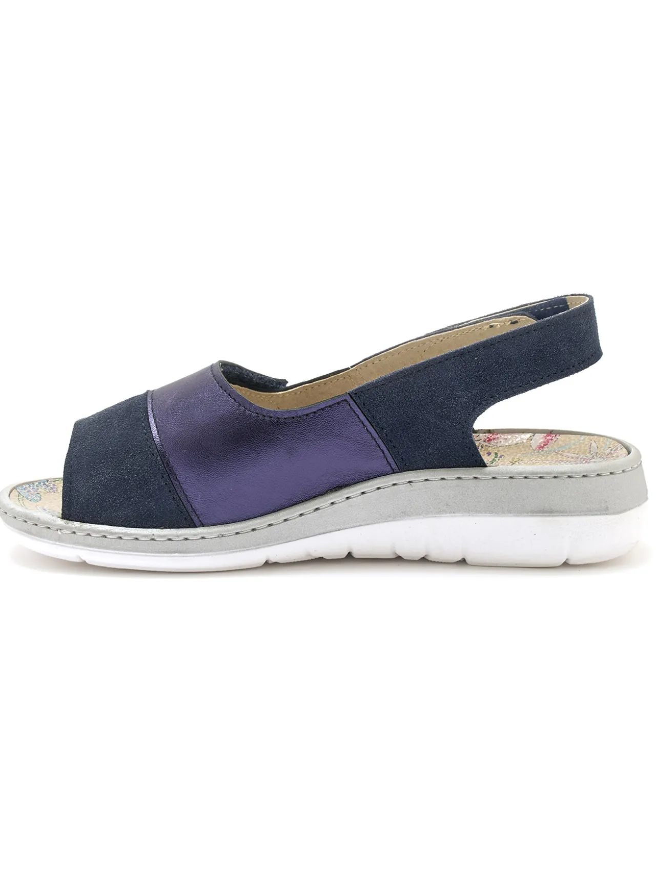 Sandales à scratchs tout ultra larges