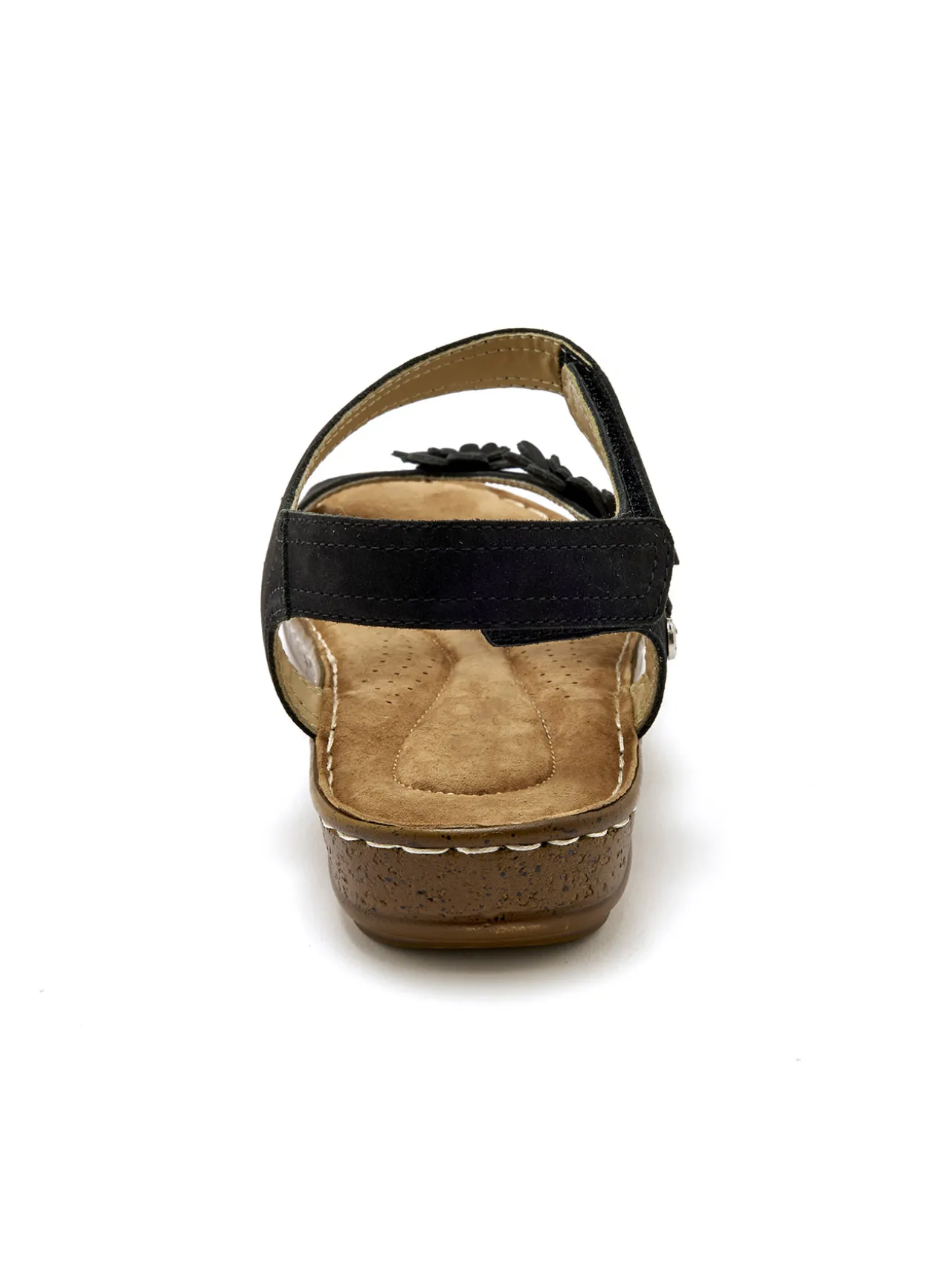 Sandales avec scratchs à la cheville