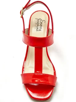 Sandales cuir à talon