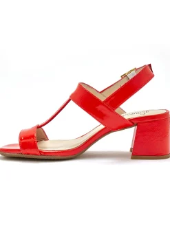 Sandales cuir à talon