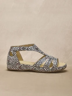 Sandales cuir ajouré