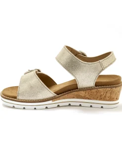 Sandales double scratch semelle amovible