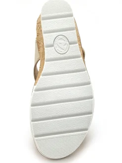 Sandales double scratch semelle amovible