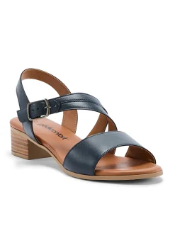 Sandales en cuir à aérosemelle