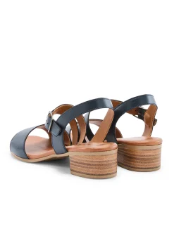 Sandales en cuir à aérosemelle