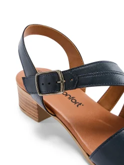 Sandales en cuir à aérosemelle