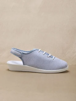 Sandales en toile ouverture totale